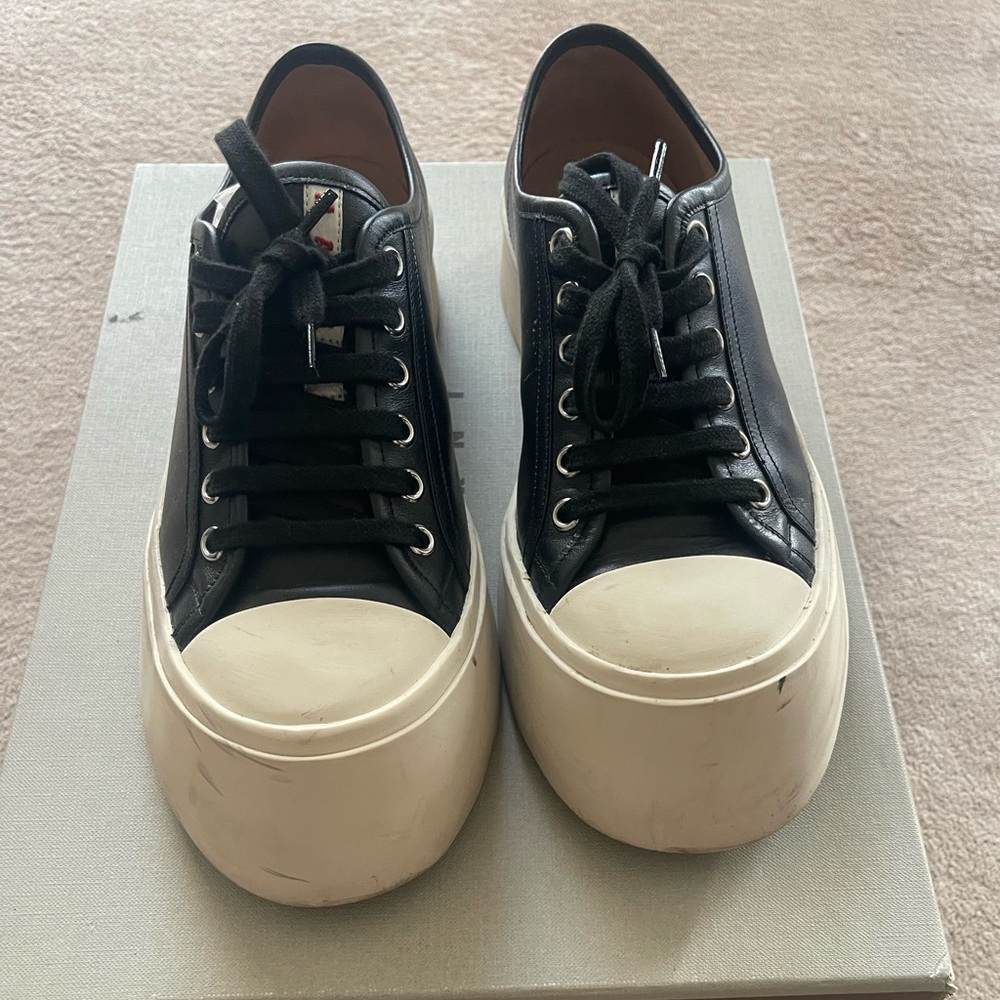 Marni Nappa Pablo Sneakers in Black